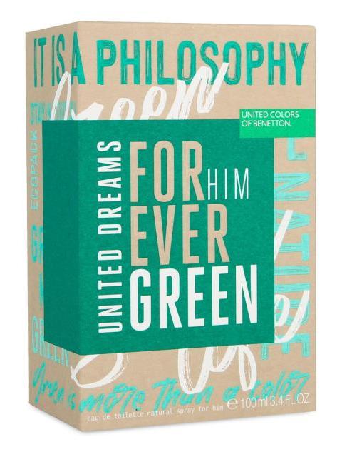 BENETTON UNITED DREAMS FOREVER GREEN HIM PERFUME CABALLERO - Image 4
