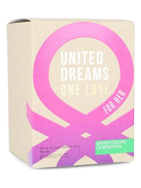 BENETTON ONE LOVE FOR HER 80ML EDT SPRAY - Image 4