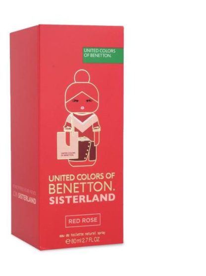 BENETTON RED ROSE 80ML EDT SPRAY - Image 3