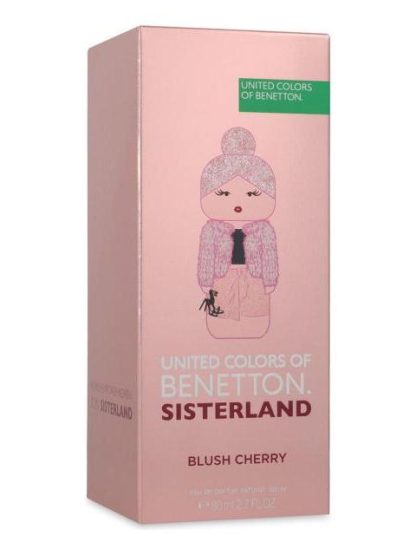 BENETTON SISTERLAND BLUSH CHERRY 80ML EDP SPRAY - DAMA - Image 3