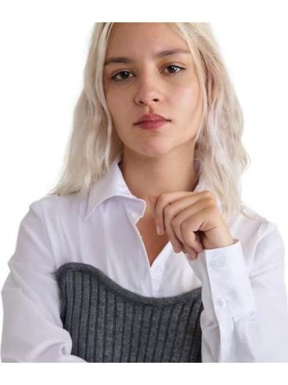BLUSA CAMISERA BLANCO HOLLY LAND - Image 4