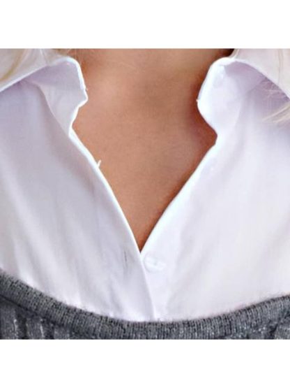 BLUSA CAMISERA BLANCO HOLLY LAND - Image 6