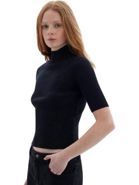 BLUSA CUELLO ALTO NEGRO HOLLY LAND - Image 4