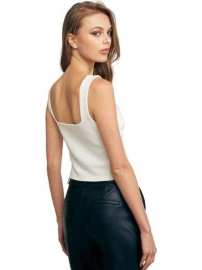 BLUSA SIN MANGAS MARFIL HOLLY LAND - Image 5