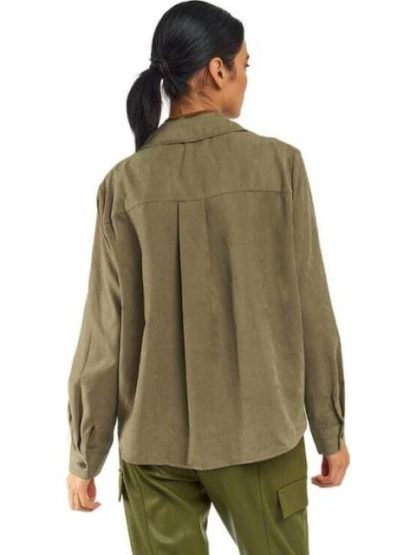 SOBRECAMISA CON CIERRE VERDE HOLLY LAND - Image 3