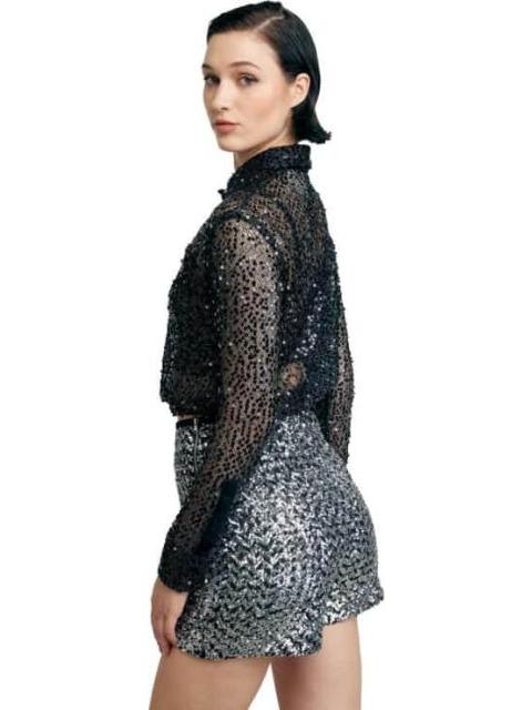 BLUSA DE LENTEJUELA NEGRO HOLLY LAND - Image 4