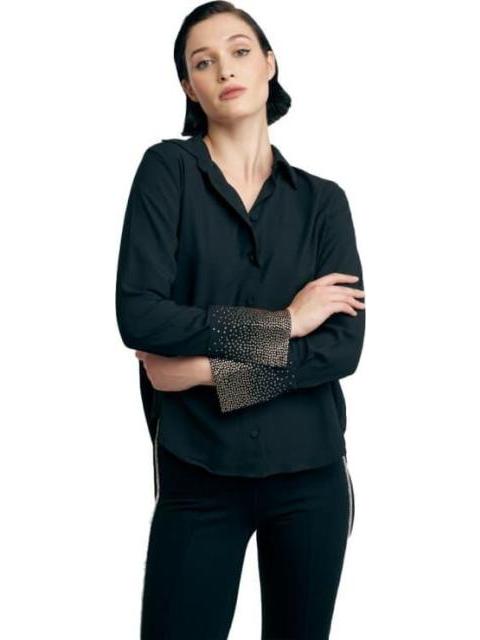 BLUSA PEDRERIA EN MANGAS NEGRO HOLLY LAND - Image 5