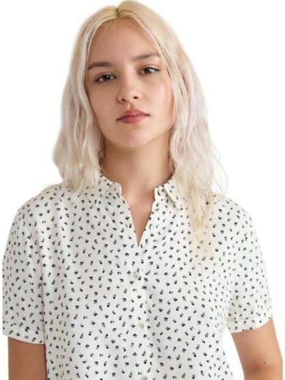 BLUSA ESTAMPADA BEIGE HOLLY LAND - Image 4
