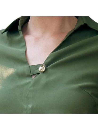 BLUSA LISA VERDE HOLLY LAND - Image 5