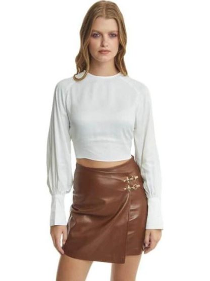 BLUSA MANGA LARGA BLANCO HOLLY LAND