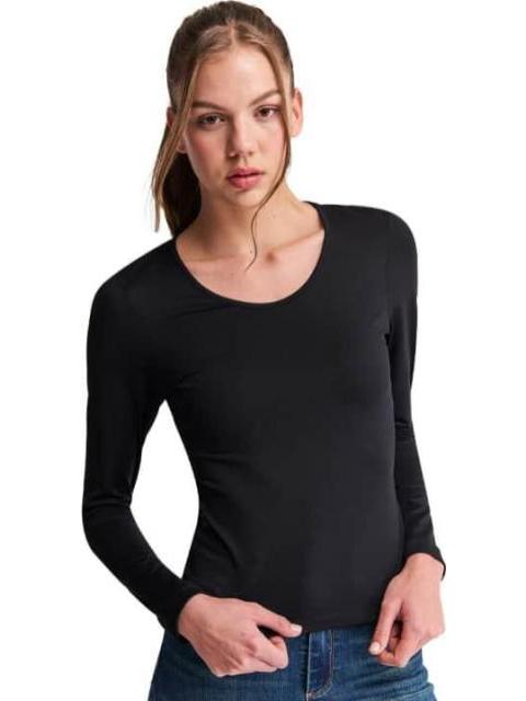 BLUSA MANGA LARGA NEGRO HOLLY LAND
