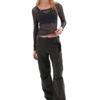 BLUSA MESH NEGRO HOLLY LAND