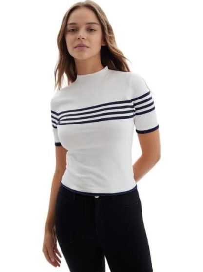 BLUSA RAYAS BLANCO HOLLY LAND