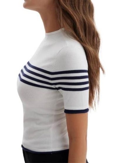 BLUSA RAYAS BLANCO HOLLY LAND - Image 4