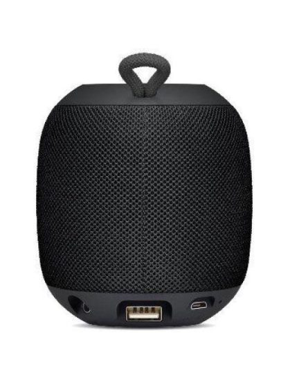 BOCINA BLUETOOTH BROBOTIX 263069 RADIO FM REDONDA NEGRO - Image 2