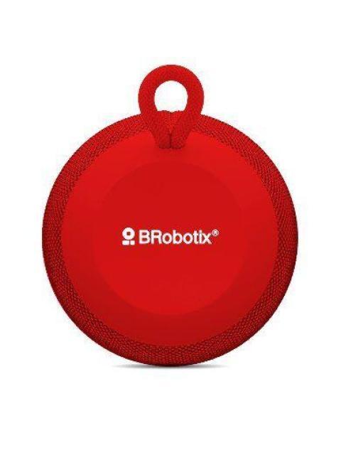 BOCINA BLUETOOTH BROBOTIX 263816 RADIO FM REDONDA ROJO - Image 3