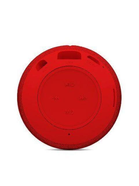 BOCINA BLUETOOTH BROBOTIX 263816 RADIO FM REDONDA ROJO - Image 4