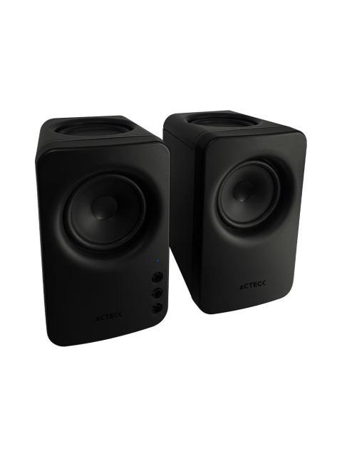 BOCINAS ACTECK BS475 2.0 5 W NEGRO 50 18000 HZ