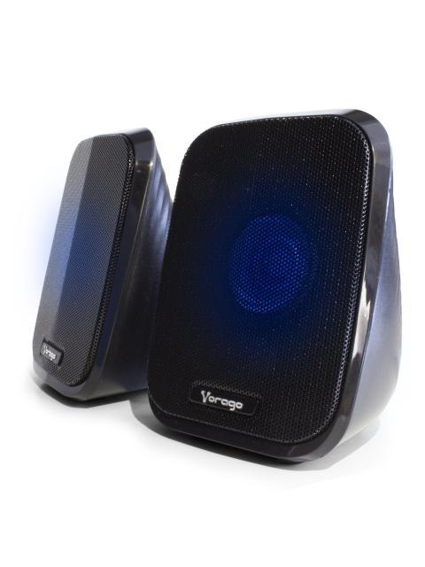VORAGO BOCINA SPK-107 ALAMBRICO 3W RMS USB NEGRO - Image 4