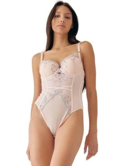 BODY BORDADO ROSA LOVE TO LOUNGE