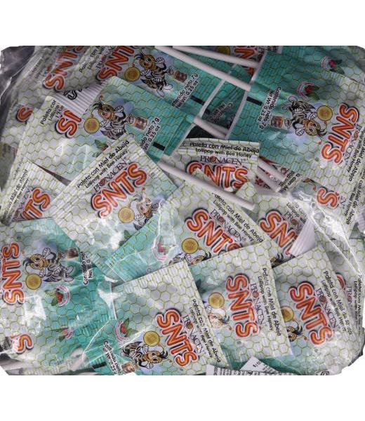 BOLSA PALETA SNTS C 70 DE 7G C U SABOR MENTHA CEREZA PRONACEN