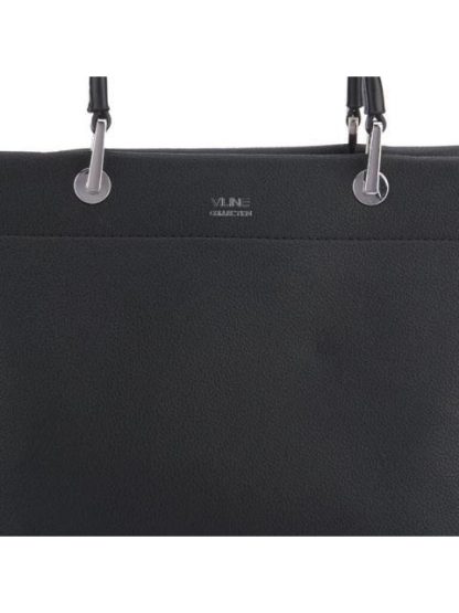 BOLSA SATCHEL NEGRO VI LINE - Image 4