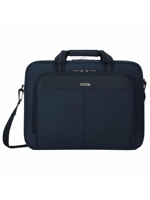 BOLSO PARA COMPUTADORA PORTATIL MALETIN DELGADO CLASICO AZUL DE 15 6 ESPACIOSO Y ERGONOMICO TARGUS TCT02702GL
