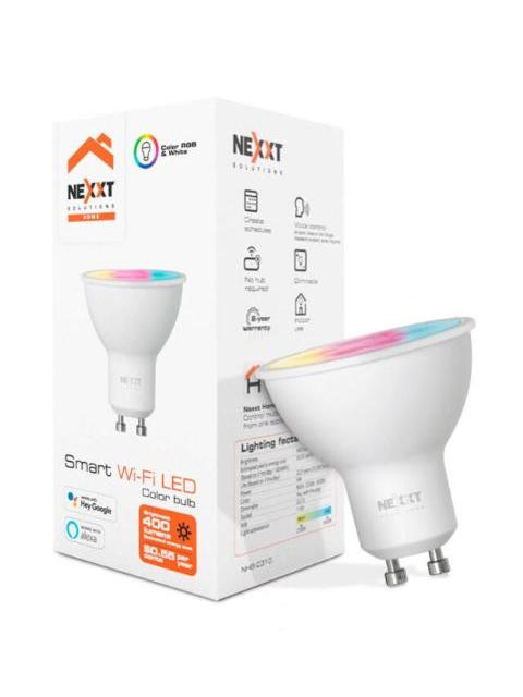BOMBILLA LED INTELIGENTE WIFI - 110V - GU10 - MULTICOLOR