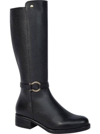 BOTA ALTA DE PIEL NEGRO VIVIS SHOES - Image 2