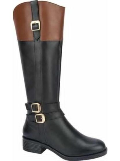 BOTA ALTA DE PIEL NEGRO VIVIS SHOES - Image 2