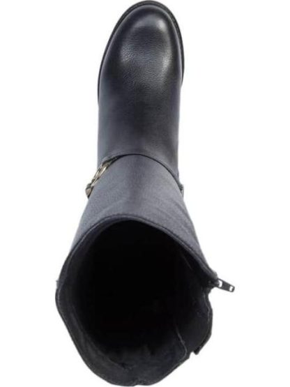 BOTA ALTA DE PIEL NEGRO VIVIS SHOES - Image 3