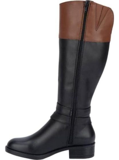 BOTA ALTA DE PIEL NEGRO VIVIS SHOES - Image 5