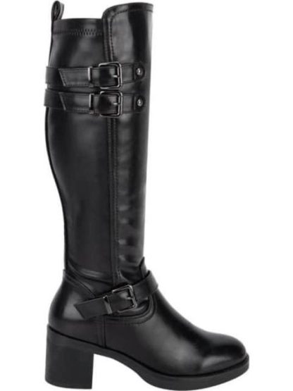 BOTA ALTA HEBILLA METALICA NEGRO TIERRA BENDITA - Image 2