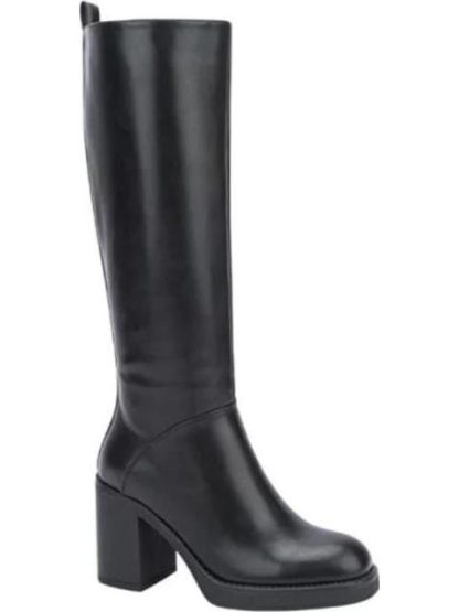 BOTA ALTA TACON CUADRADO NEGRO TIERRA BENDITA - Image 2