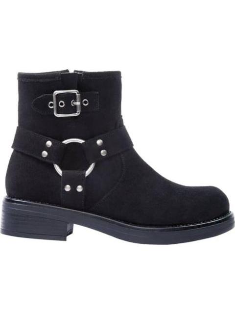 BOTA ANTE CON ESTRIBO TACON BAJO NEGRO TIERRA BENDITA