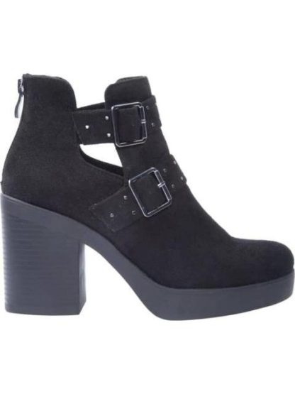 BOTA ANTE CON PLATAFORMA NEGRO TIERRA BENDITA
