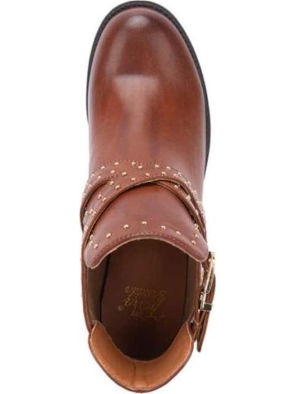 BOTA CASUAL CON ESTOPEROLES COGNAC TIERRA BENDITA - Image 3