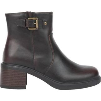 BOTA CASUAL CON HEBILLA VINO TIERRA BENDITA