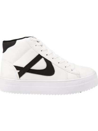 BOTA CASUAL URBANA BLANCO/NEGRO PANAM