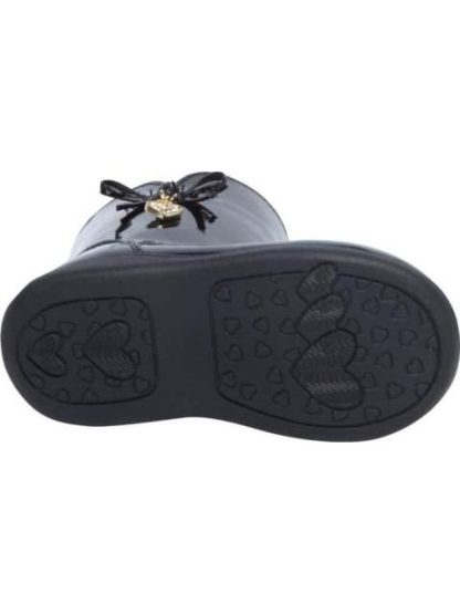 BOTA CHAROL CON MOÑO NEGRO VIVIS SHOES KIDS - Image 4
