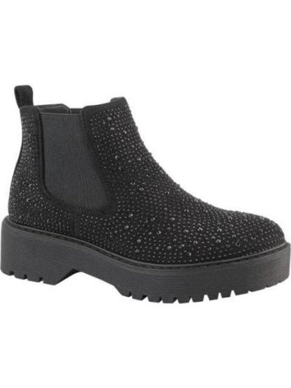 BOTA CHELSEA CON PEDRERIA NEGRO BELINDA PEREGRIN - Image 2