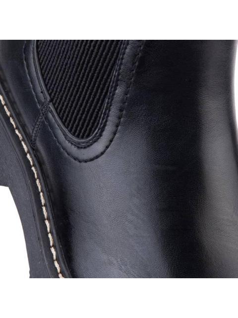 BOTA CHELSEA SUELA TRACK NEGRO GOODYEAR - Image 6