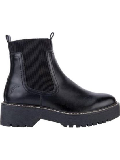 BOTA CHELSEA SUELA TRACK NEGRO GOODYEAR
