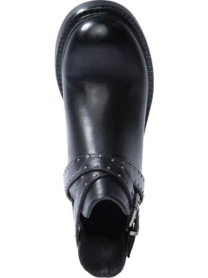 BOTA CON ABERTURA SUELA TRACK NEGRO TIERRA BENDITA - Image 3
