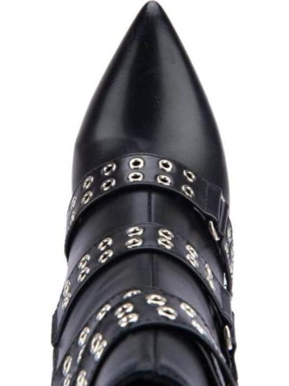 BOTA CON ESTOPEROLES NEGRO BELINDA PEREGRIN - Image 2