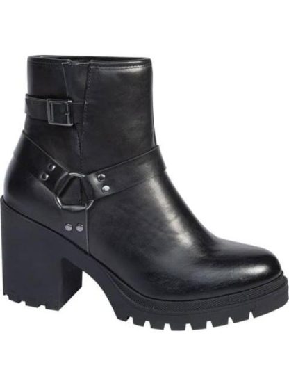 BOTA CON ESTRIBO SUELA TRACK NEGRO GOODYEAR - Image 2