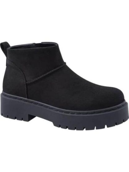 BOTA CON PLATAFORMA NEGRO TIERRA BENDITA - Image 2