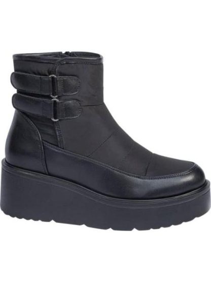 BOTA CON PLATAFORMA NEGRO VI LINE - Image 2