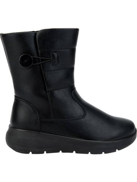 BOTA CONFORT DETALLE BOTON NEGRO SHOSH