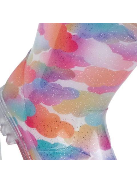 BOTA DE LLUVIA MULTICOLOR ROSA VIVIS SHOES KIDS - Image 6